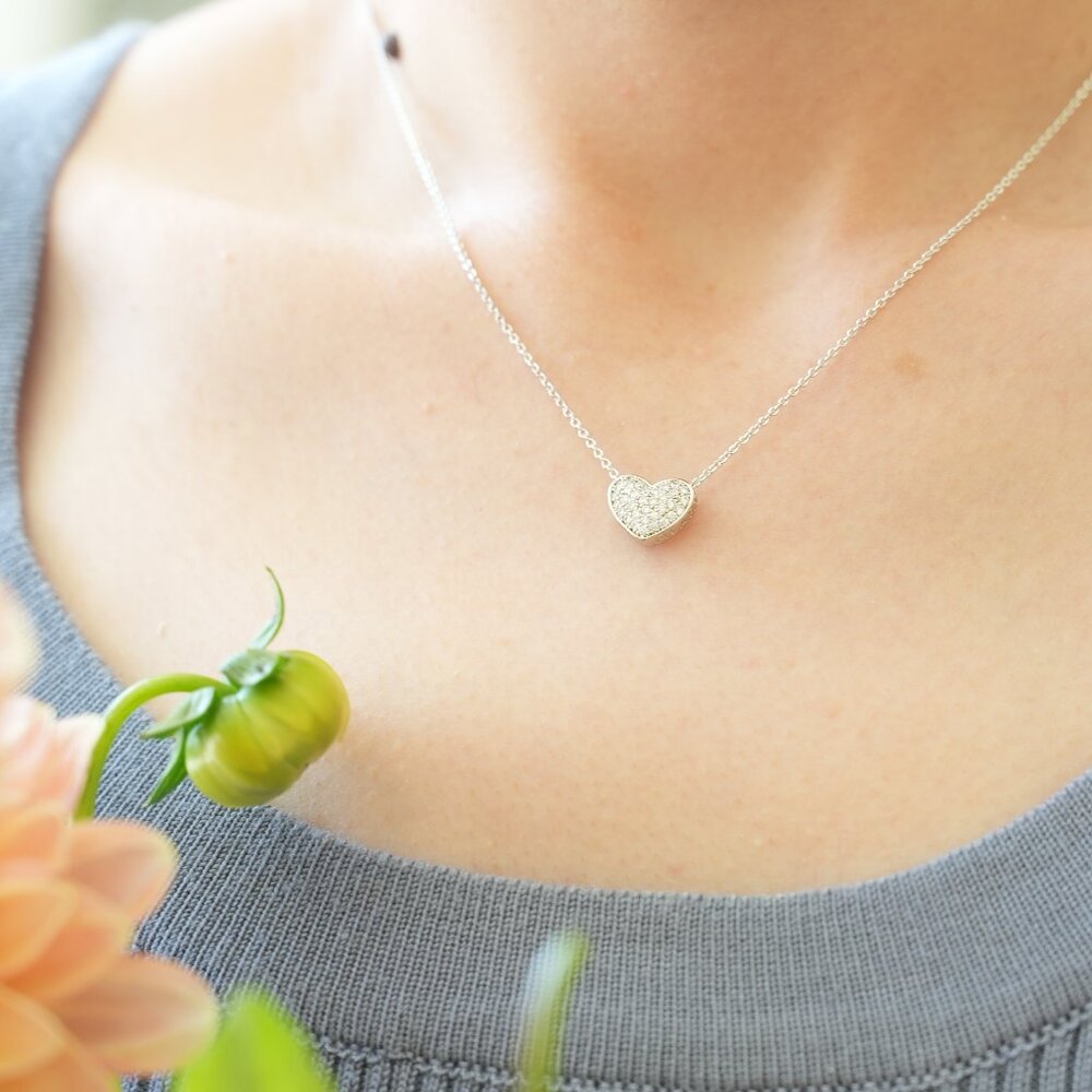 Day & Night Necklace Silver